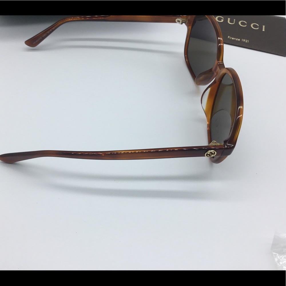 Gucci♥️NWT♥️GG3834/F/S Demi Blonde lens sunglasses - Picture 6 of 8